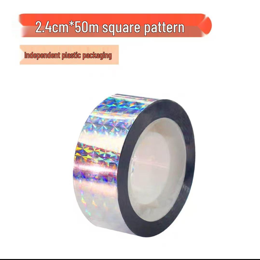

Reflective Laser Bird Repellent Ribbon for Orchards 4.8cm x 50m