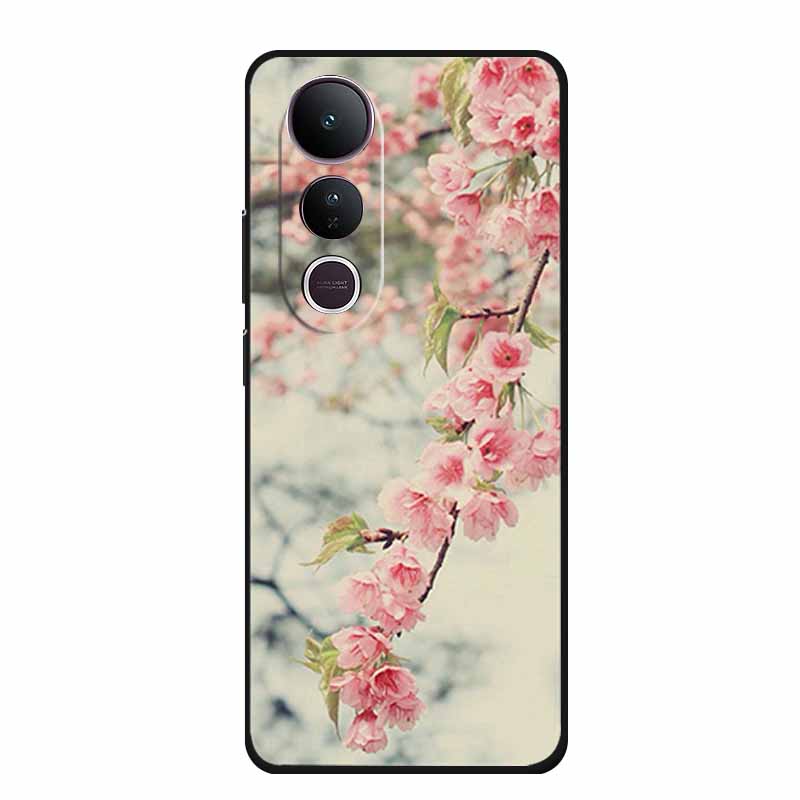 For Vivo V50 Lite 4G 5G Case V 50 lite Coque Popular Black Silicone Soft Back Cover For Vivo Y400 4G 5G Phone Case Cover Y 400