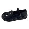 JK uniform flat soft girl versatile student niche Mary Jane single shoes cute kitten Japanese small leather shoes 2025