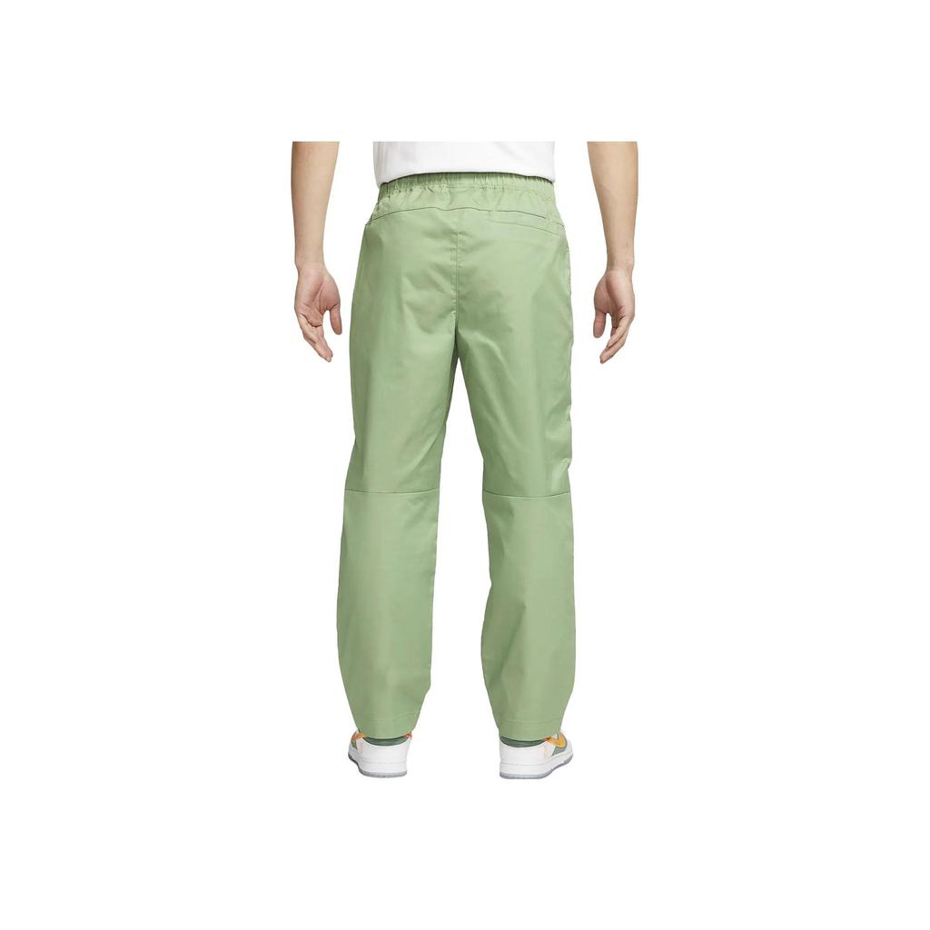 Nike Club Solid Color Drawstring Casual Pants Men Bottoms Green DX3337-386