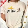 Be Free Banana TShirt  Funny Fruit Tee Oversized T Shirt Graphic T Shirts Shirts for Women Harajuku Y2k Top Vintage Kawaii Tee
