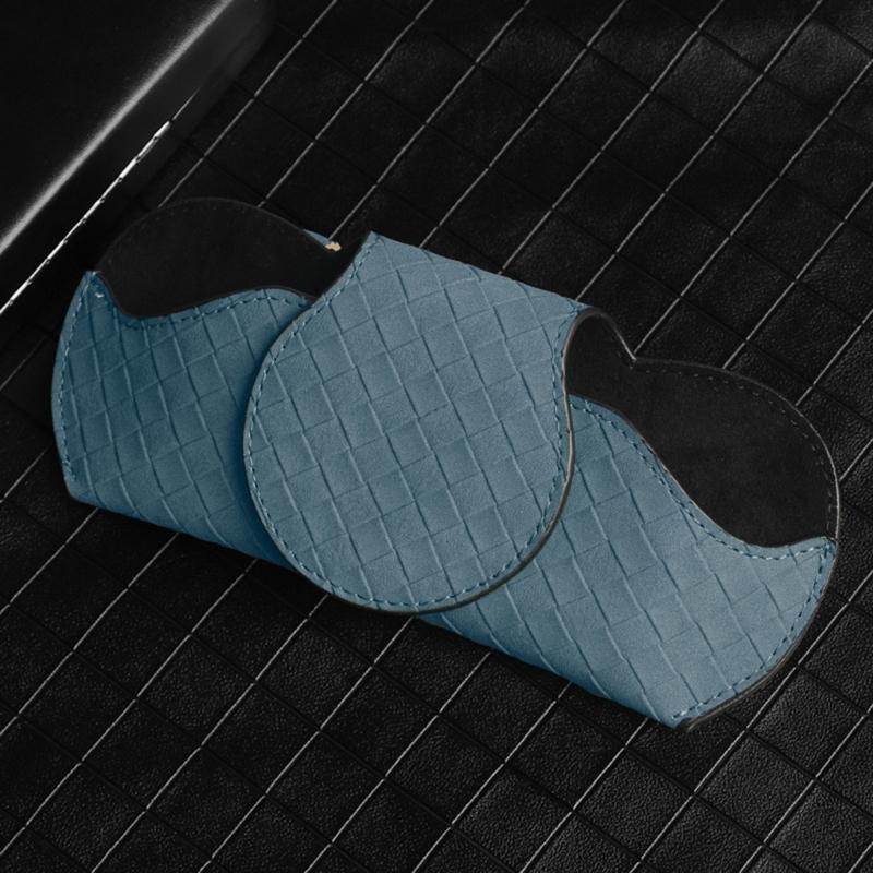 Sunglasses Holder for Car Sun Visors, Universal Auto Eyeglasses Organizers Box, Vehicle Visors Accessories Glasses Case