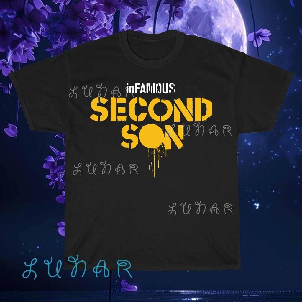 New InFamous Second Son Game Logo American T-Shirt Funny Size S to 5XL XXXL