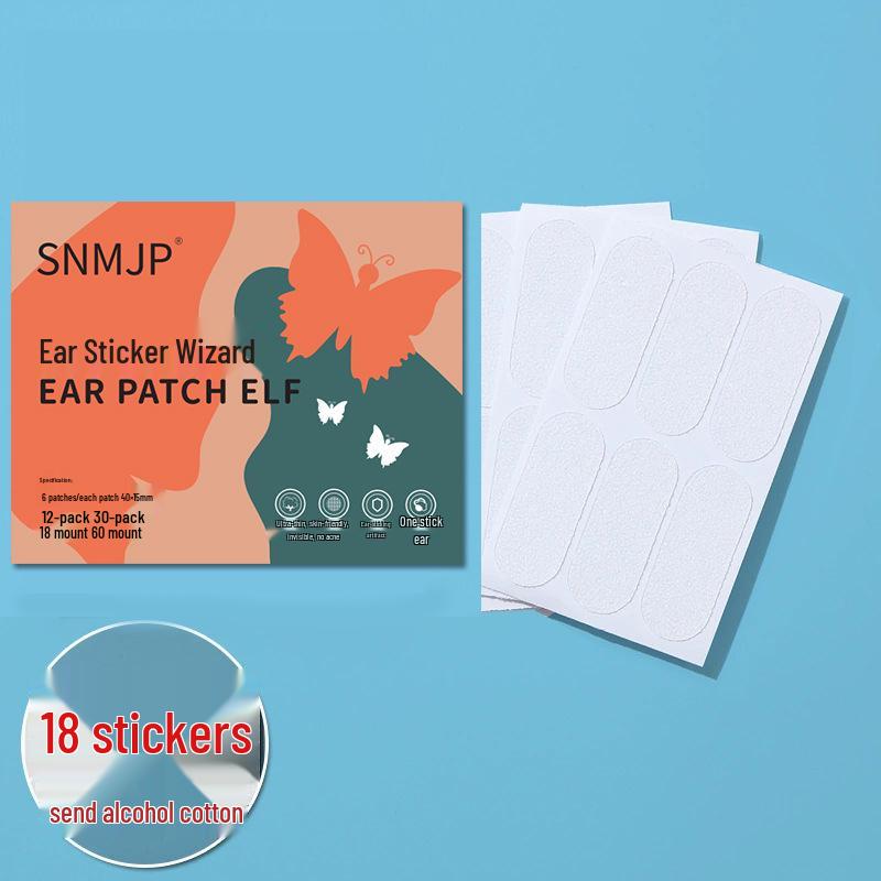 Douyin Elf Ear Correction Stickers for Photo Shaping: Enhance Protruding Ears, Make Big Face Appear Smaller
