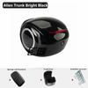 Motorcycle Tail Box Fashion E-bike Top Luggage Carrier Box Full Helmet Storage Box 32L Universal Plastic Trunk