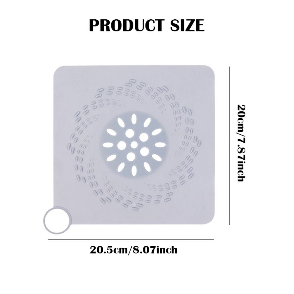Silicone Deodorant Pad Non Slip Water Hair Stopper NEW Sewer Cover  Bathroom