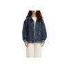 Levis Pocket Loose Fit Long Sleeve Single Breasted Jacket Women Jackets Blue A2112-0003