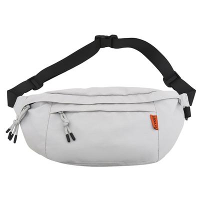 Petit-Germe Body Bag, One-Shoulder Bag, Crossbody Bag, Large Capacity, Waterproof, Outdoor, White