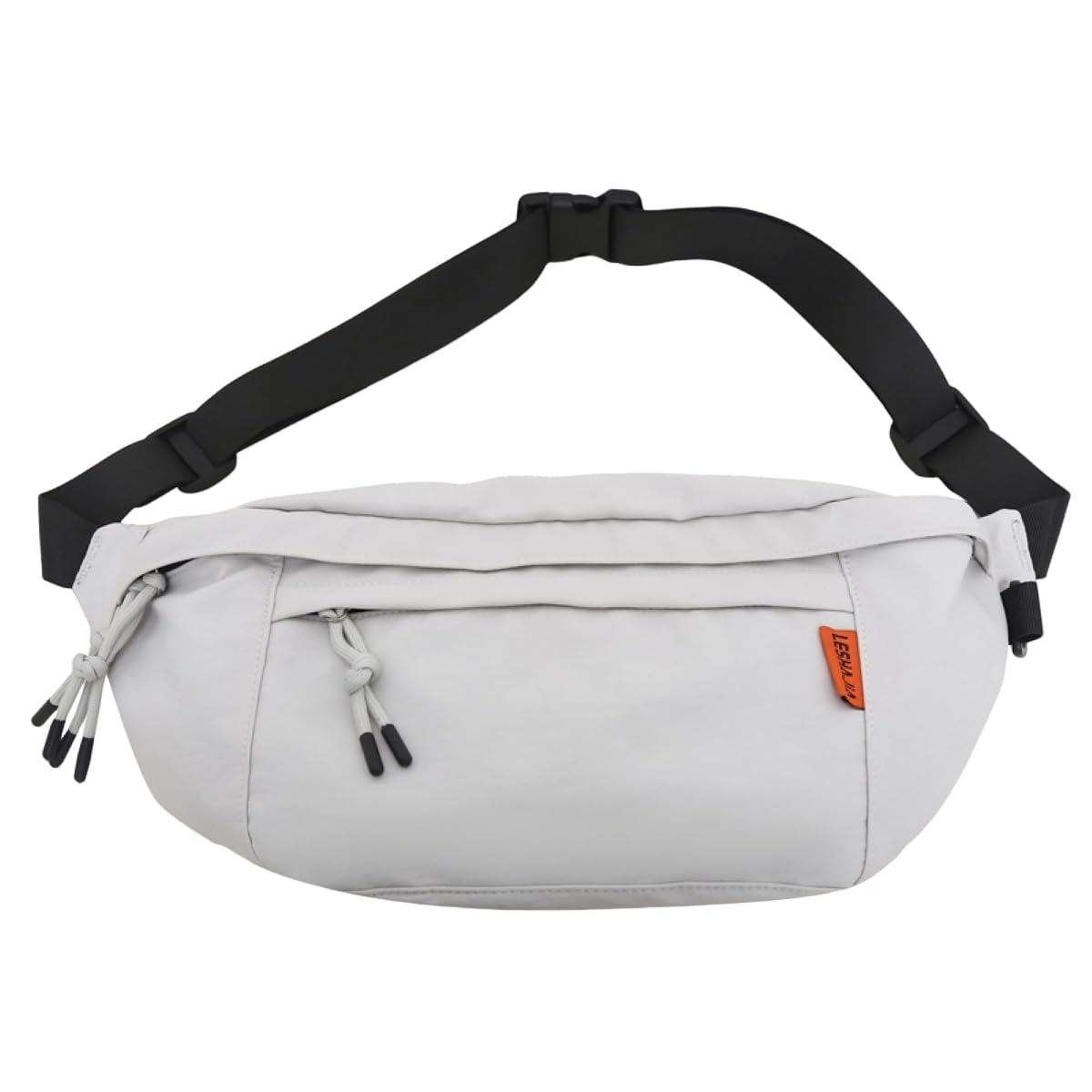 

Petit-Germe Body Bag, One-Shoulder Bag, Crossbody Bag, Large Capacity, Waterproof, Outdoor, White