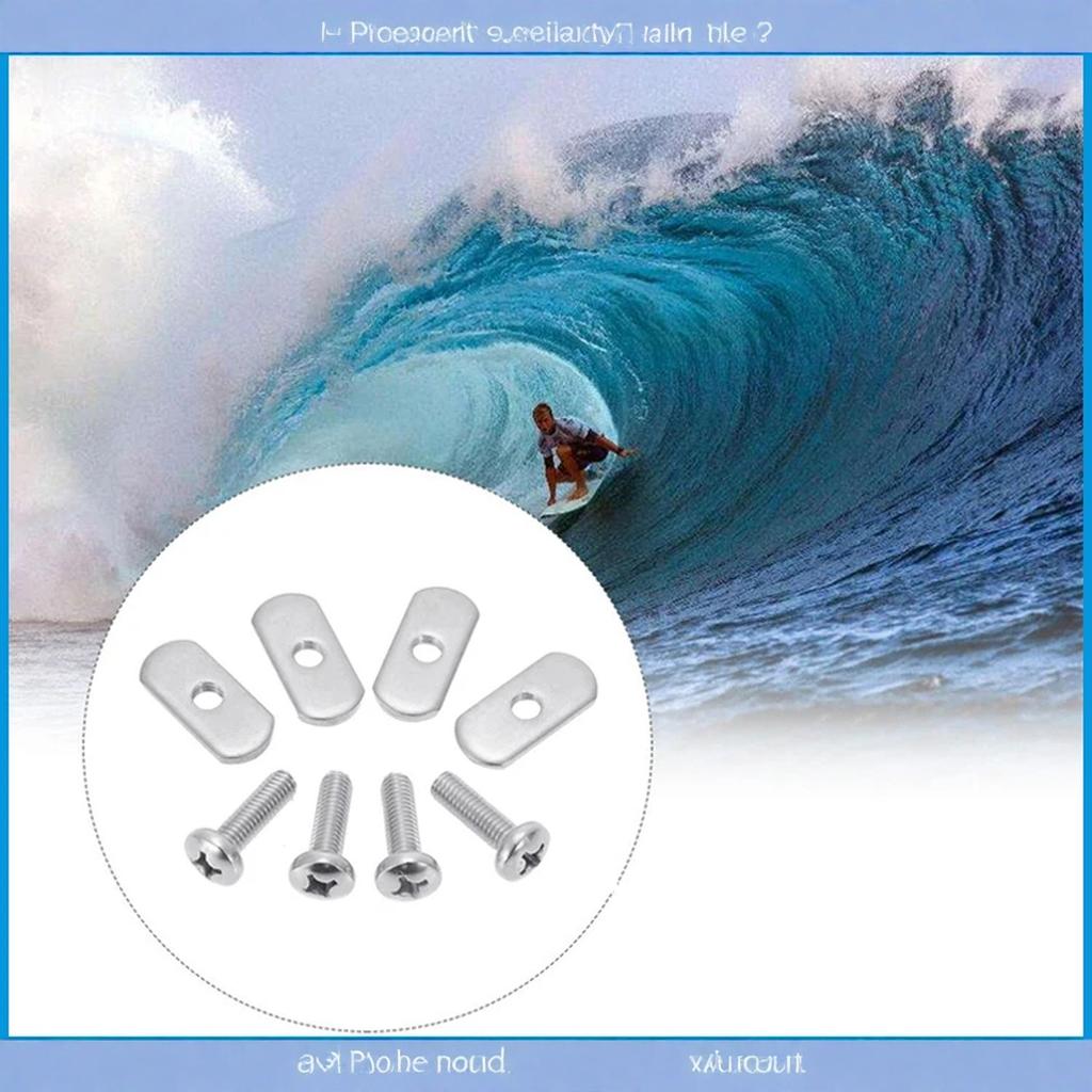 Kayak Rail/Track Screws & T Slot Bolt Replacement Stainless Steel Gear Mounting Bolt Kayak Accessories