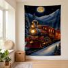 The Polar Express (1) Wall Tapestry Stylish Wall Hanging for Bedroom Living Room Dorm Nice Present for Family and Friends