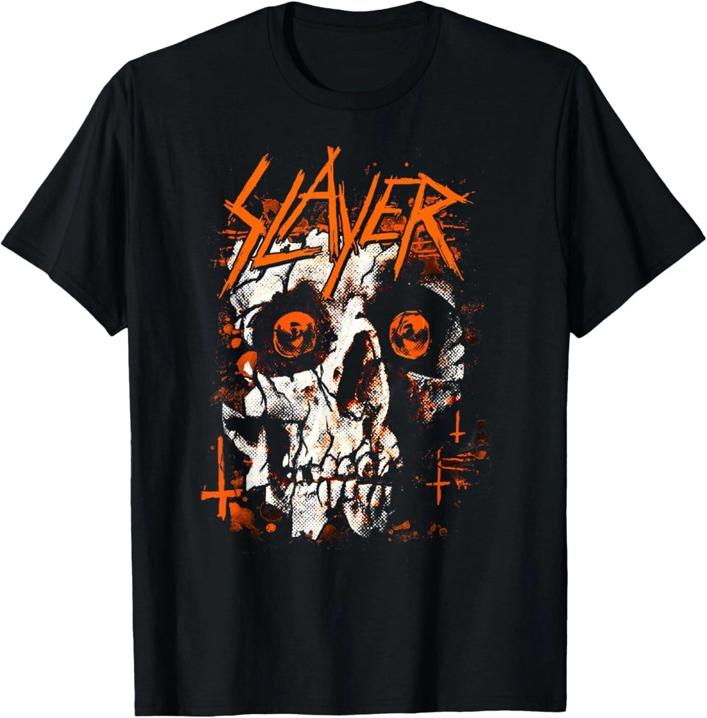 

Slayer – Graphic Halloween Skull T-Shirt XL