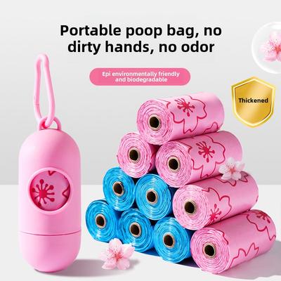 Dog Fashion Versatile Going Out Garbage Bag Special Cat Litter Bag Supplies, Pet Teddy Toilet Bag