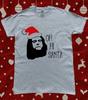 Tommy Wiseau The Room Oh Hi Santa Christmas Funny T-Shirt