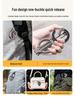 Foldable Magnetic Phone Holder with Finger Ring & Tripod for Vertical/Horizontal Shooting