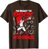 I'm Ready To Rock 4th Grade Baseball Back To School Unisex T-Shirt