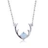 Ins Style Four Clawed Elk Pendant Necklace for Women Exquisite and Fashionable Necklace