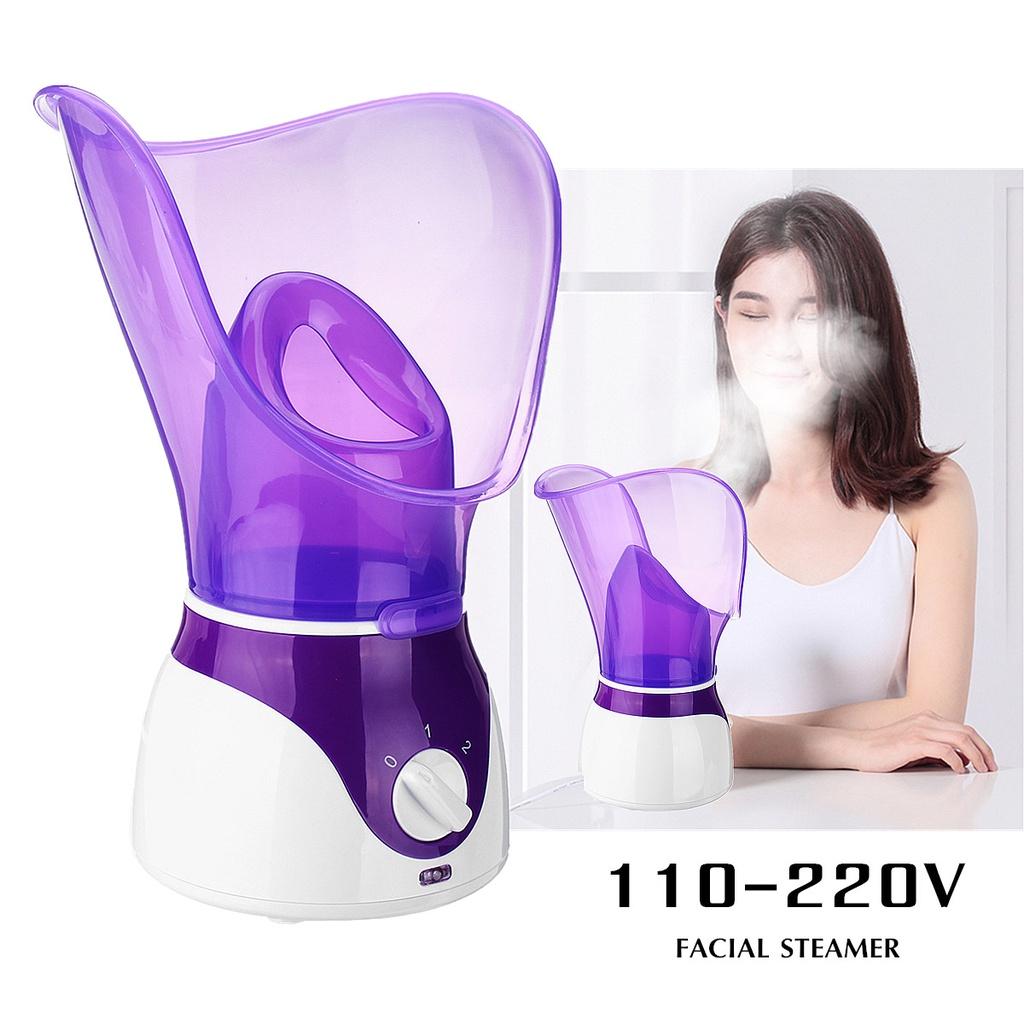 Facial Spa Face Steamer Deep Pores Cleanser Mist Steam Sprayer Spa Sauna Skin Vaporizer Beauty Instrument with Skin Care Tools New
