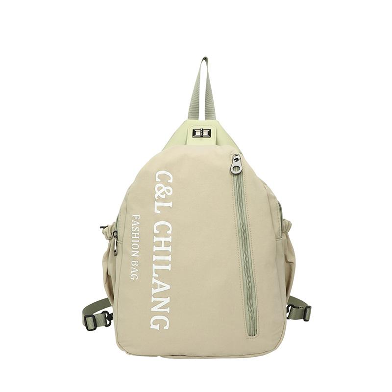 

Рюкзак для женщин, спортивная нагрудная сумка, сумка для мобильного телефона, сумка через плечо с надписью светло-зеленый