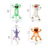3D Stereo Kawaii Cartoon   Bookmark Wacky Bookmark Student Gift 4PCS
