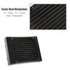12 Tubes Computer Heat Exchanger G1 4 Thread Water Separator Water Cooler Tube for PC