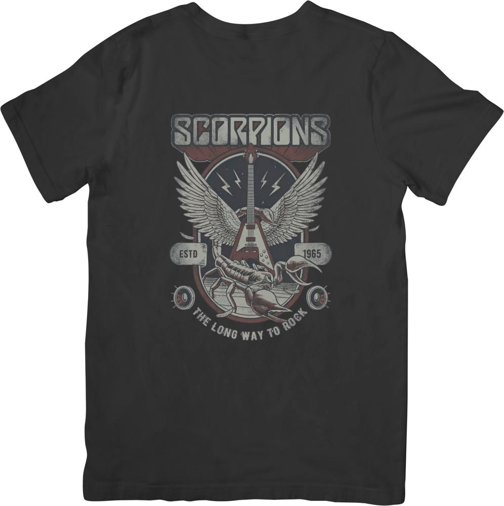 Scorpions Collection Vintage Retro Fit for Unisex women Quality Cotton TShirts