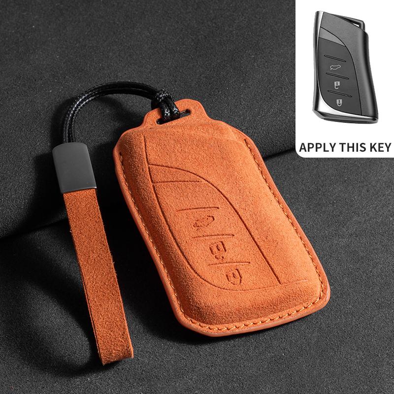 

Suede Car Key Case Cover Shell Protection For Lexus NX IS RX ES GX LX LS UX GS 200 250 300 350 NX200 NX300 RX350 ES300 Accessory