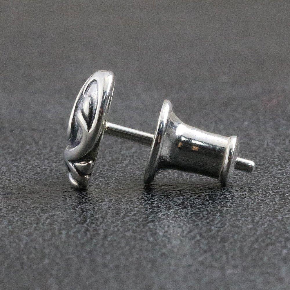 Thorn Heart 925 Sterling Includes Storage Pouch and Silver Polishing Cloth Earrings, Silver,