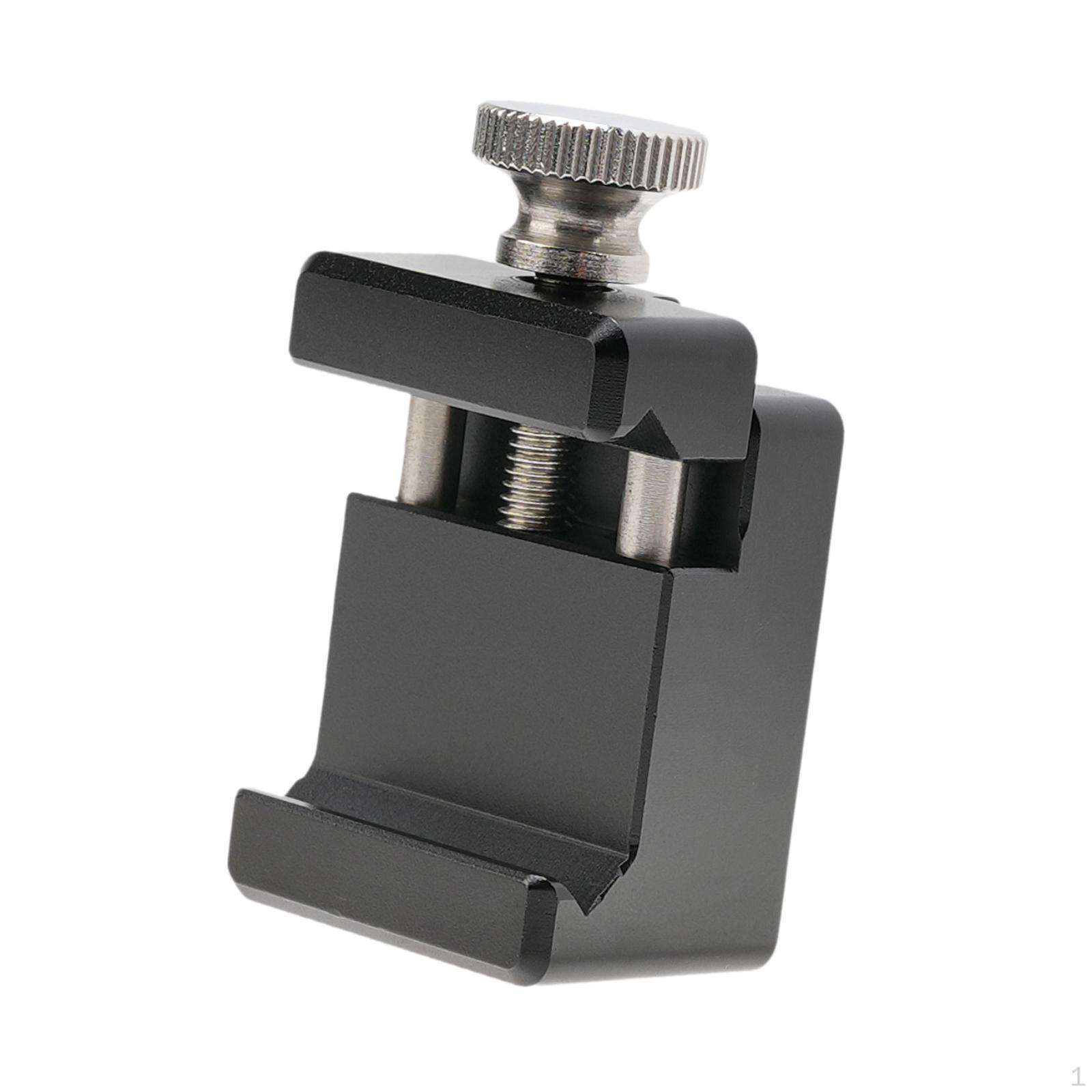 

Адаптер расширения «холодный башмак» 20 мм, зажим с пазом, аксессуары для камер, портативный, стабильный, профессиональный зажим