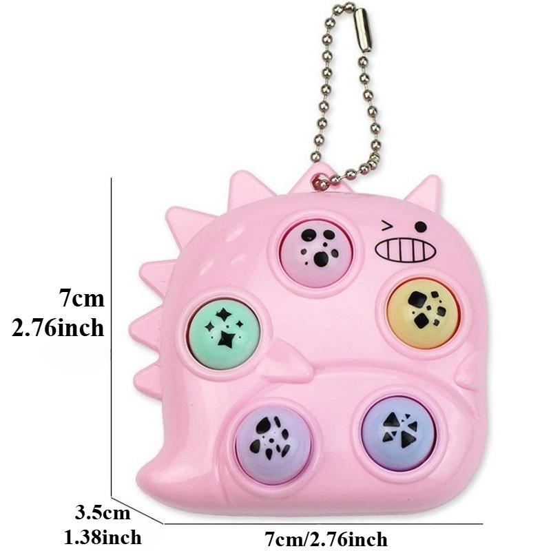 Mini Breloczek do Gry Gra Pamięciowa Chomika Zabawka Fidget dla Dzieci Dorosłych Gra Przenośna Whack-a-mole Redukcja Stresu dla Dziecka Dorosłych