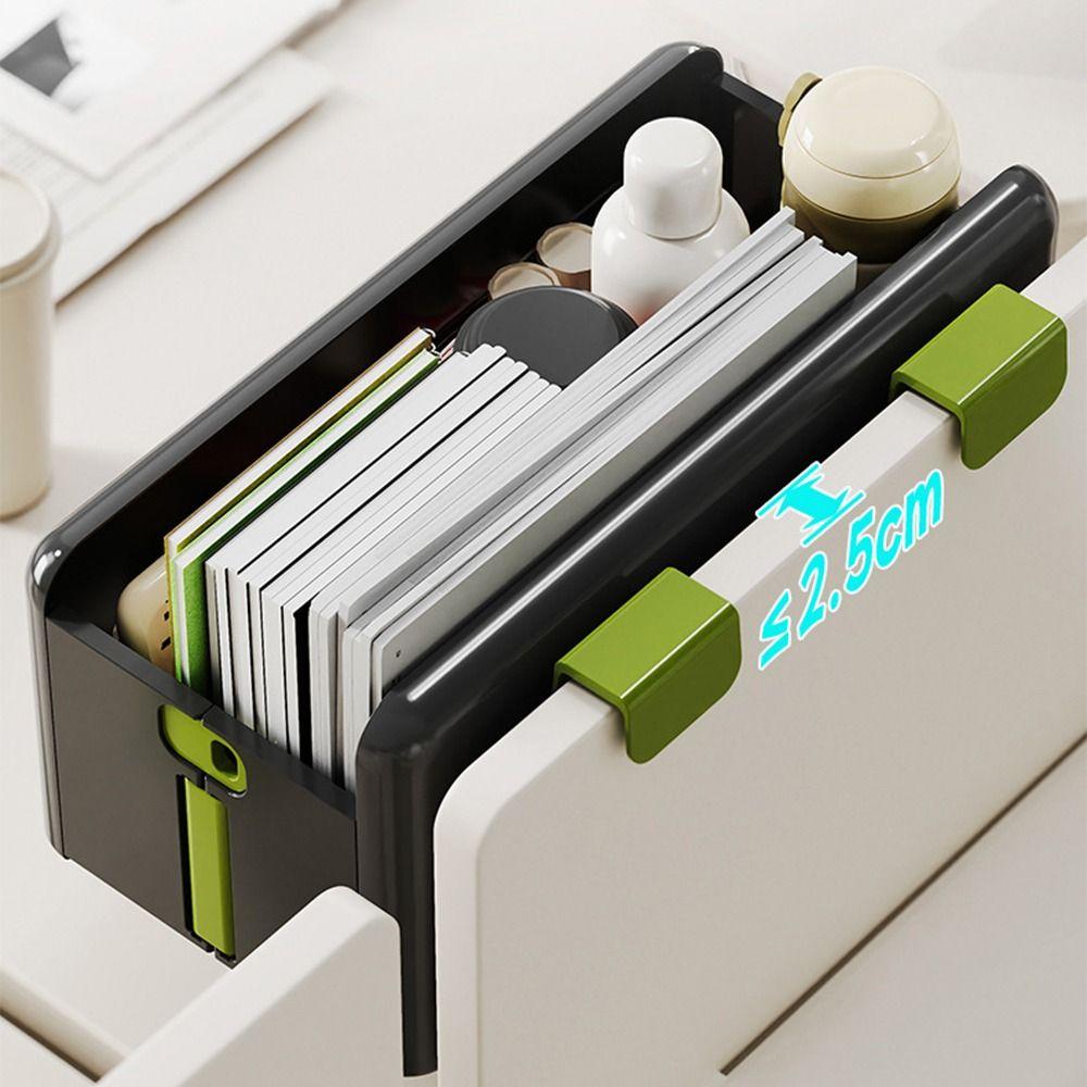 Creative Hanging Organizer Punch-free Toilet Storage Cabinet Dormitory Storage Box  Office Supplies