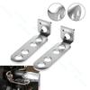 8mm Stainless Steel Motorcycle Spotlight Mounting Bracket Auxiliary Headlight Fog Light Holder Mount Frame For Cafe Racer Bobber