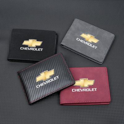 Car Driver License Cover Suede Leather Auto Driving Documents Case Credit Card Holder For CRUZE Spark Captiva Lanos SS