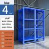 Heavy-duty Mobile Storage Rack with Door & Mesh Lock
