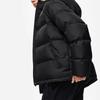 Li Ning Down Jackets Men's Black Hooded Moderate Down Jacket AYMT155-1