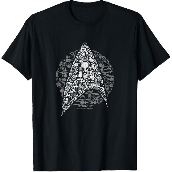Star Trek: The Original Series Iconic Mashup T-Shirt