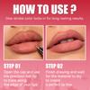 Matte Lip Liner, Water Resistant & Smudge-proof, Pigmented Color for Daily Casual, Office, or Party Use