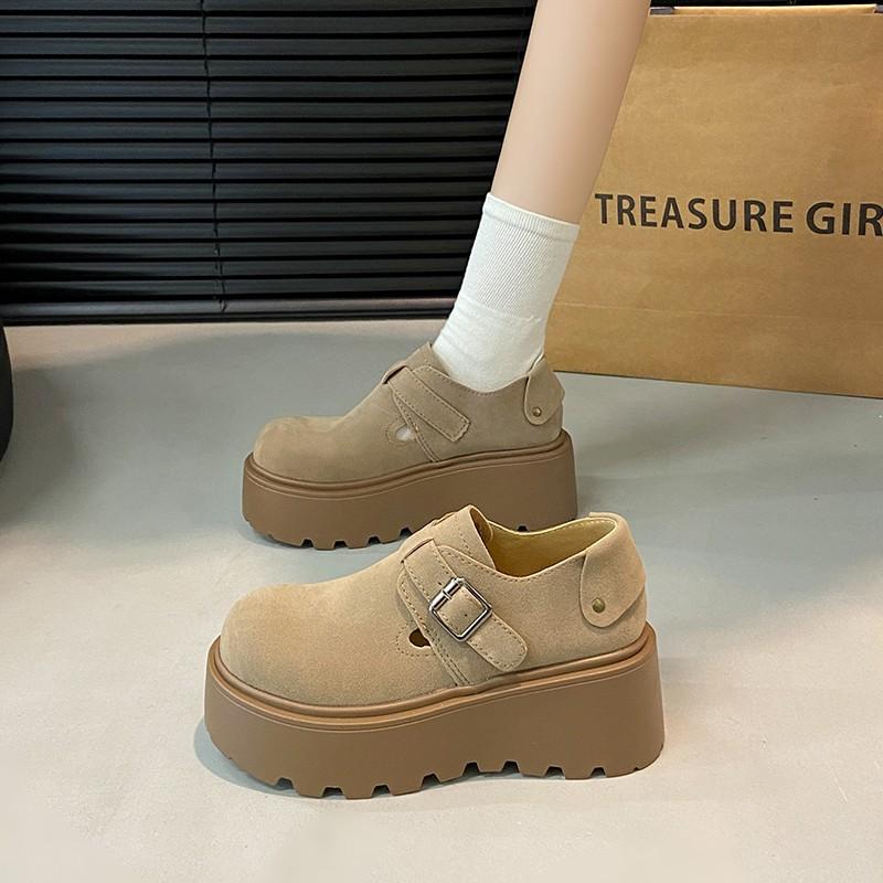 Fashion Women High Platform Slippers Wedges Bling Shoes Woman Outside Leather Casual Chunky Sneakers Summer Breathable Mesh Slippers