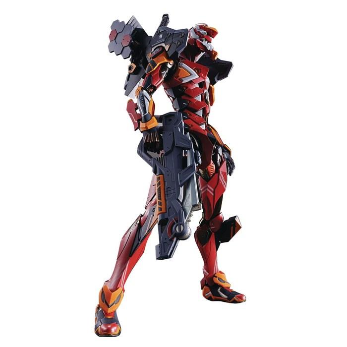 TAMASHII NATIONS Metal Build Evangelion Unit 02, 220mm, Purple & Green