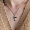 Gaman Silver Crux Tempus Necklace