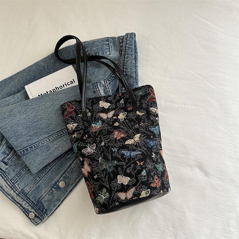 

Модная сумка для поездок на работу и учебы, большая вместительная женская сумка 2024 года, повседневная и красивая сумка через плечо, сумка-ведро