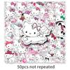 50 Qiao Mi Sanrio Charmmy Cat Waterproof Decorative Phone Stickers