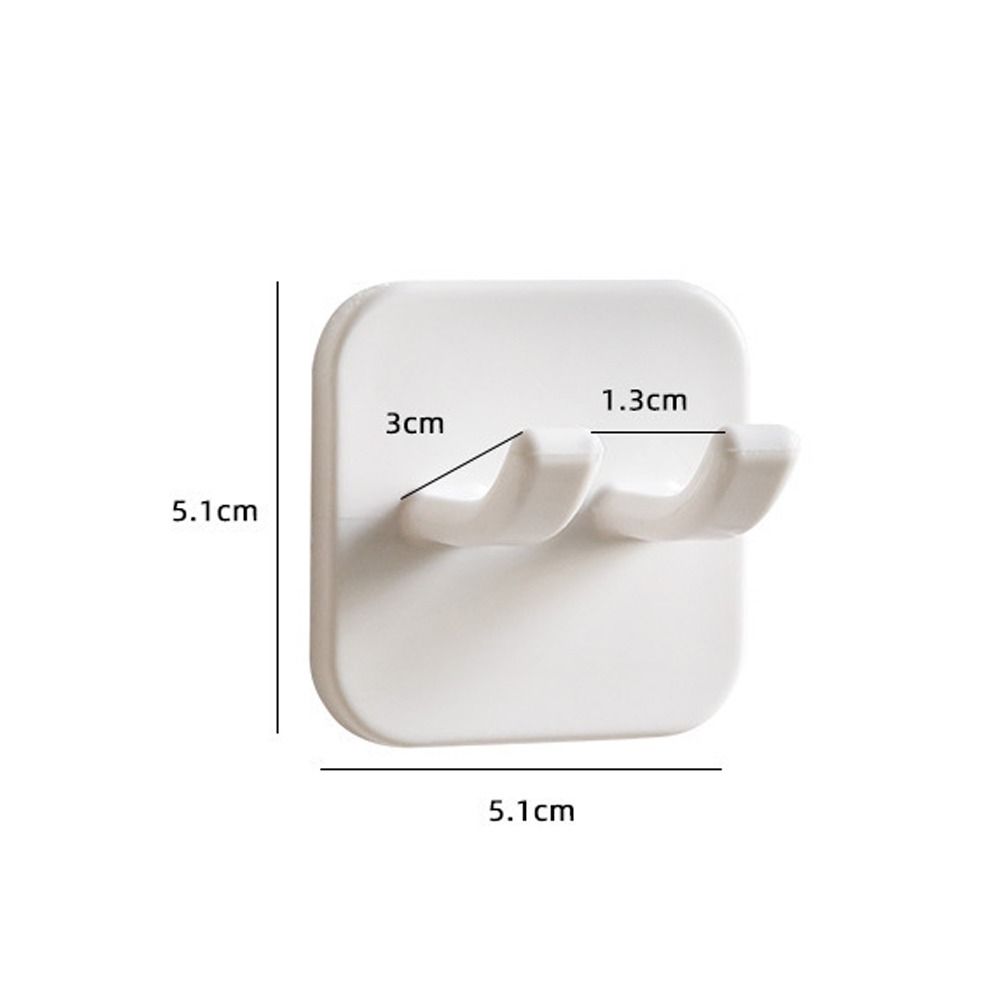 Punch-free Power Plug Socket Double Hook Power Cord Storage Rack Hanger Holder  Kitchen
