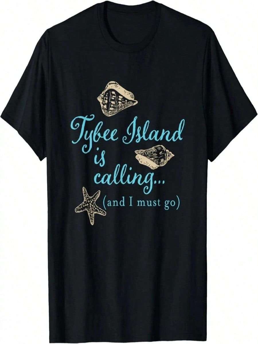 Tybee Island Georgia Is Calling T-Shirt S разноцветный