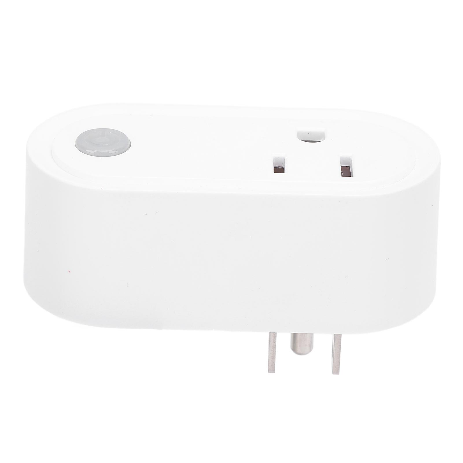 

Розумна розетка 15A Моніторинг енергії Керування через додаток Підтримує голосове керування WiFi розетка для побутової техніки