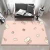 Animal A Bear Floor Mat Eco Flannel Doormat Non Slip Odorless Indoor Floor Rug Soft Short Plush Home Mat