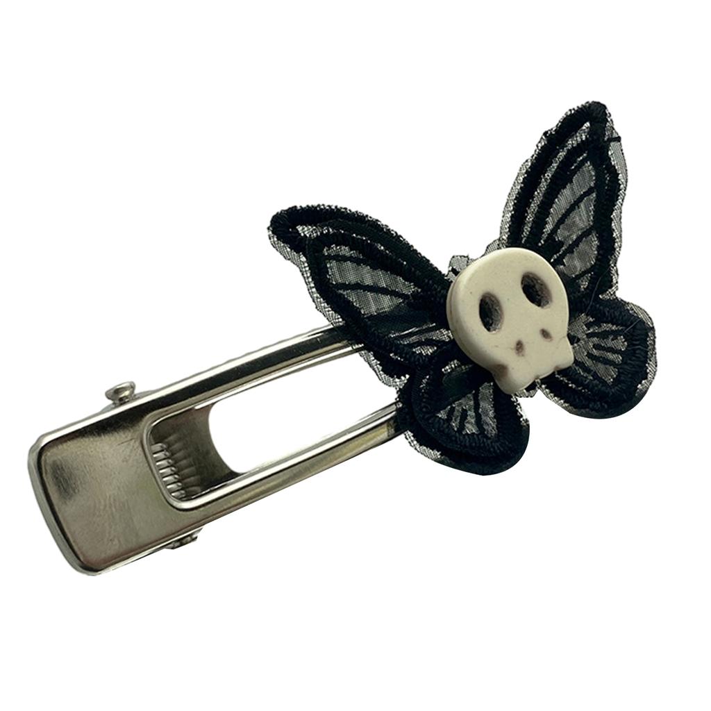 Festival Hair Pins for Female Dark Series Hair Clip Cool Girl Hair Barrettes SideBangs Clip Girls Hair Decors