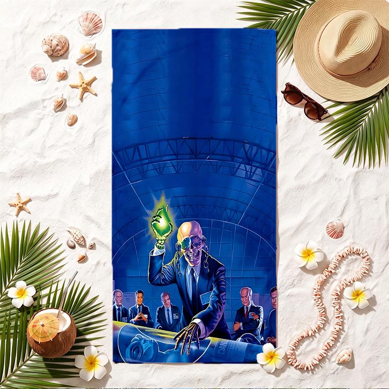 Megadeth Soft Beach Towel Stylish Beach Pool Towel for Summer Seaside Vacation Travel