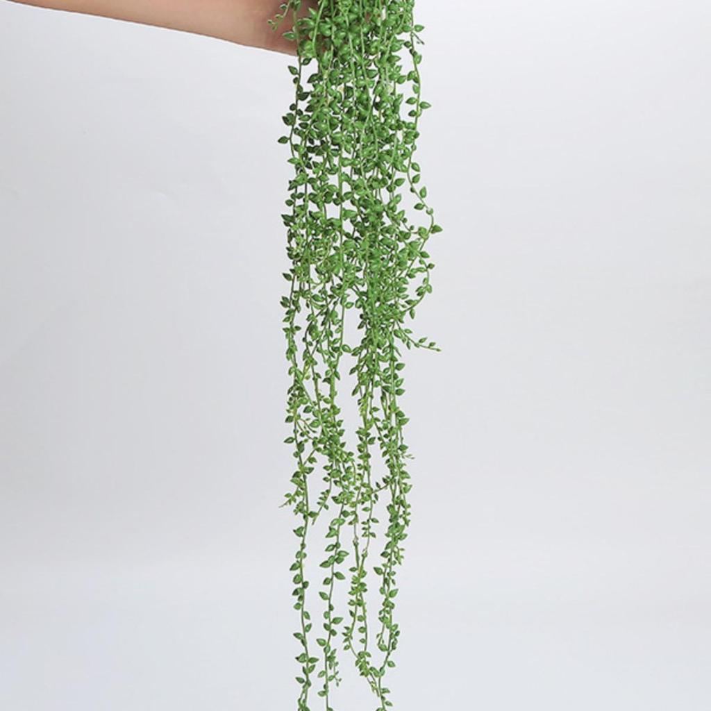 Wall Hanging Artificial Greenery: Potted Plants, Vines, and Plastic Succulents