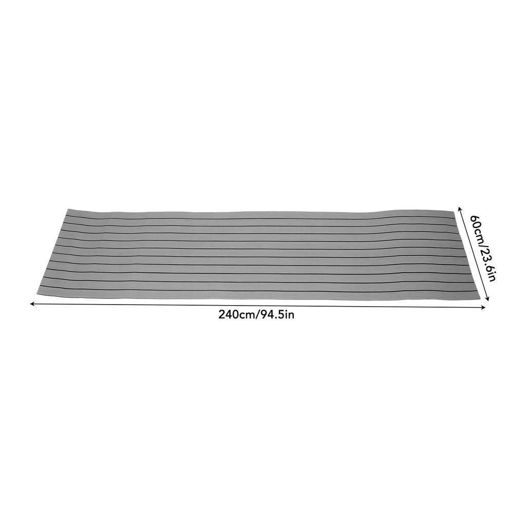 EVA Foam Boat Flooring Decking Sheet Anti Slip Marine Flooring Mat Self Adhesive Deck Pad for Yachts Motorboats RV Floors